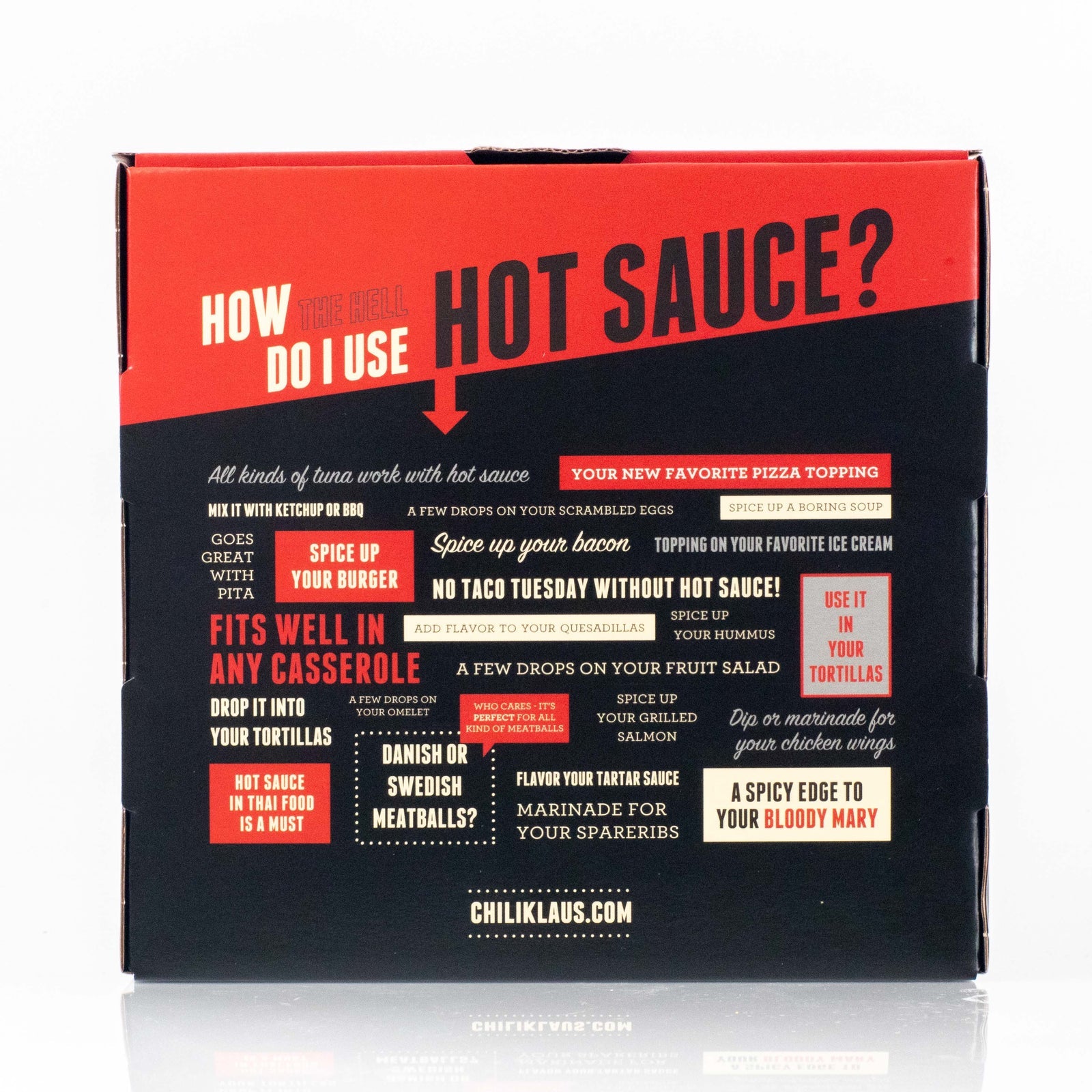 Chili Klaus - Gift box with Hot Sauce Christmas Edition