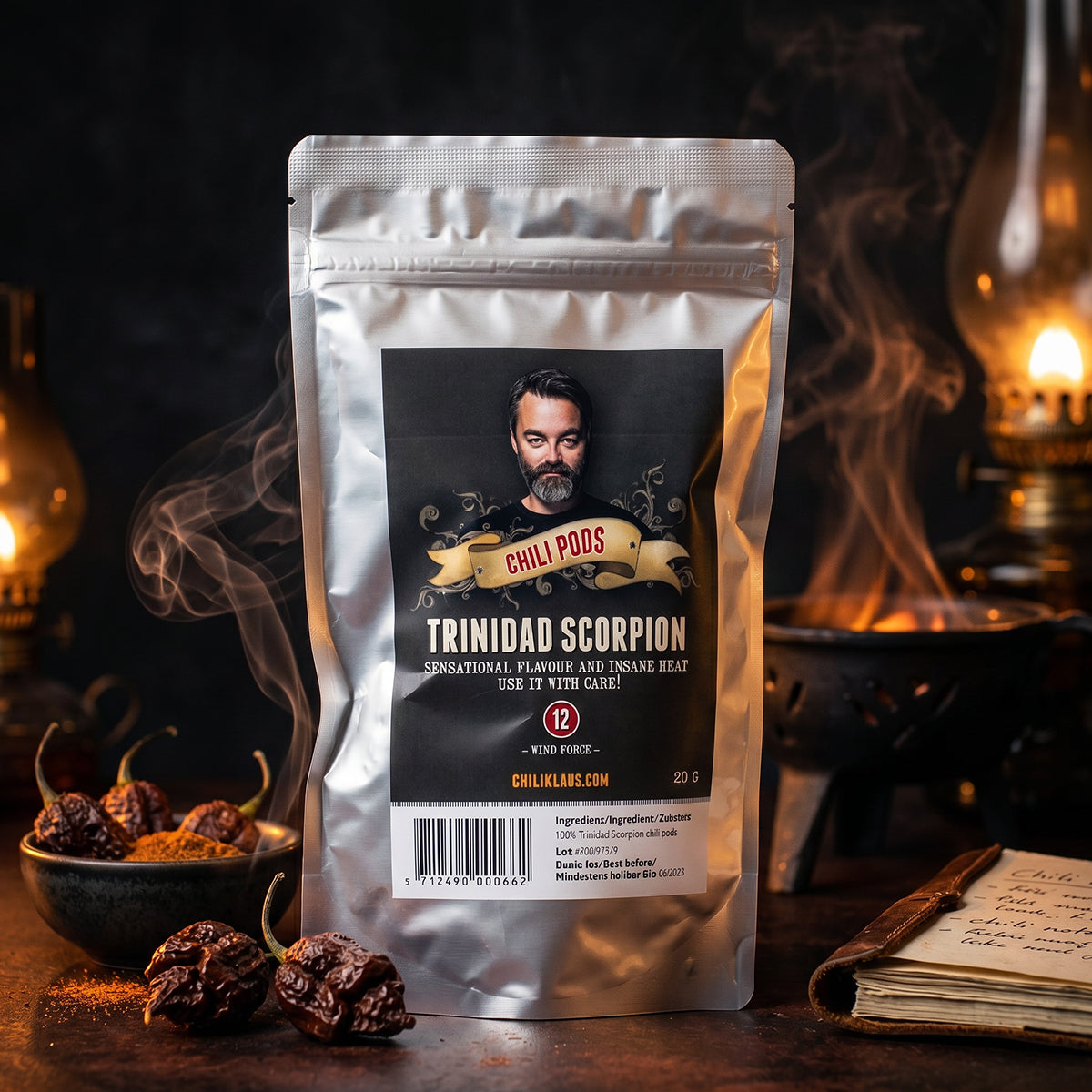 Trinidad Scorpion – ganz und getrocknet