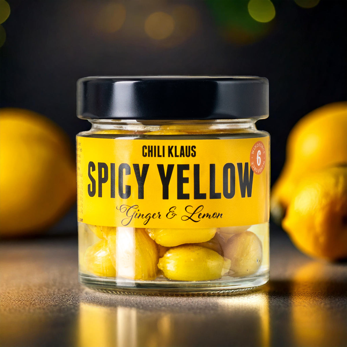 Spicy Yellow, Ginger & Lemon
