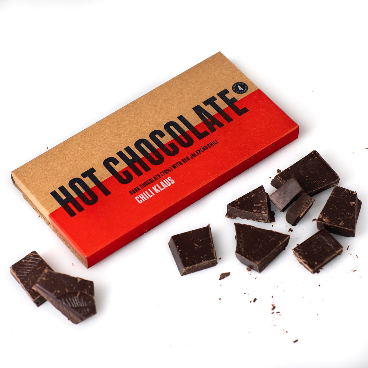 Hot Chocolate - dark chocolate (70%) with red jalapeño chili